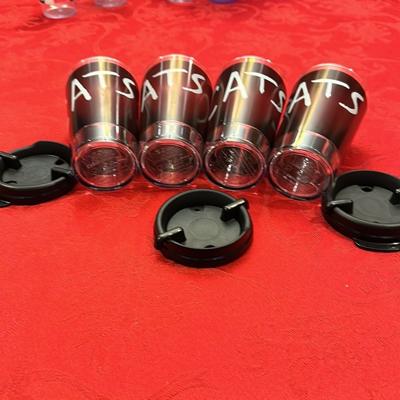 Broadway Vintage NYC cats musical refreshment plastic cups great condition Rare - Picture 8 of 8